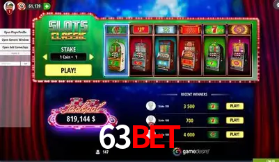 A Popularidade dos Caça-Níqueis no 63bet